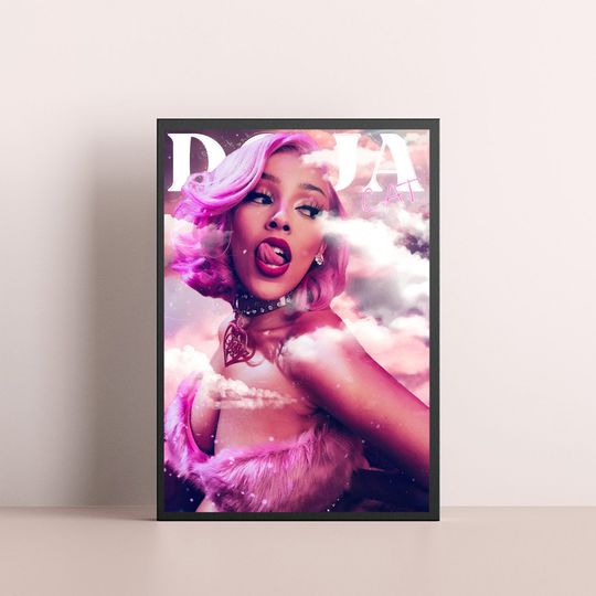 Discover Doja Cat Art Print Decor Poster