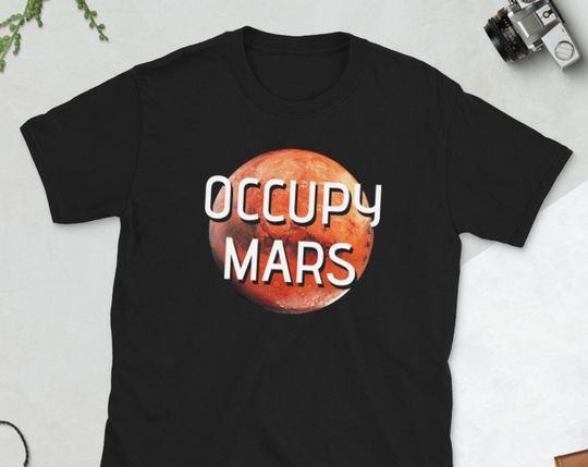 Discover Occupy Mars shirt | Elon Musk occupy mars