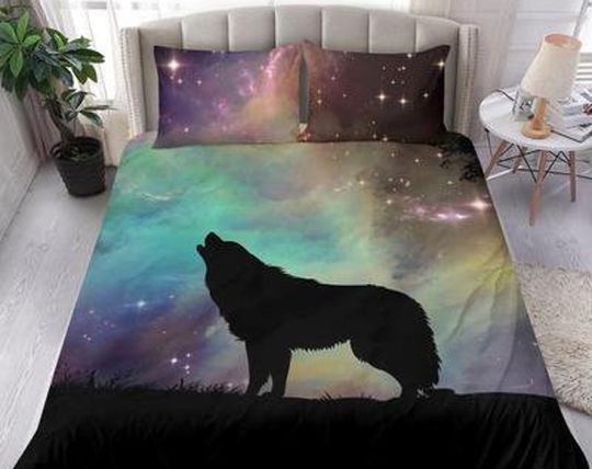 Discover Wolf Bedding Set