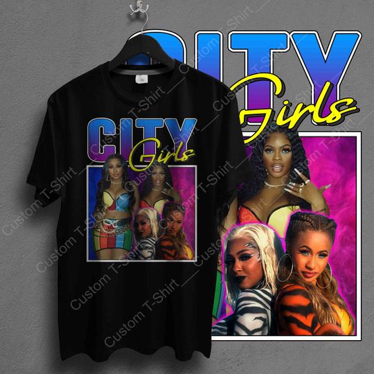 Discover City Girls Vintage 90's Tee | City Girls T-Shirt