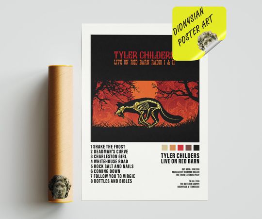 Discover Tyler Childers, Live On Red Barn Radio Poster