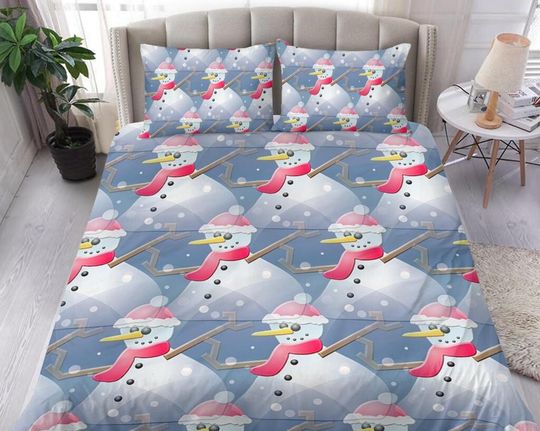 Discover Snowman Bedding Set