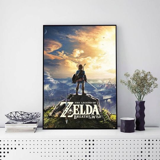 Discover The Legend of Zelda Breath of The Wild Hyrule Video Gaming Poster