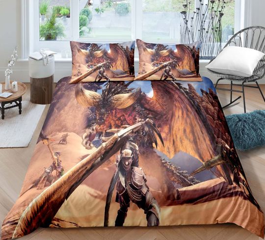Discover Bedding Set Queen Size Comforter Cover Boho Theme Duvet Cover Set