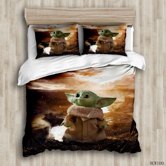 Discover Duvet Cover Comforter Sets Cartoon Brown Decorative Room Bedding Set