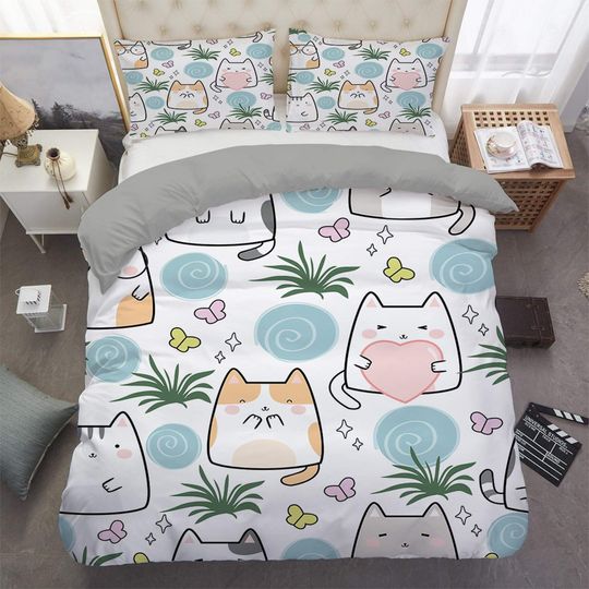 Discover Cute Cat Bedding, Toddler Bedding Set