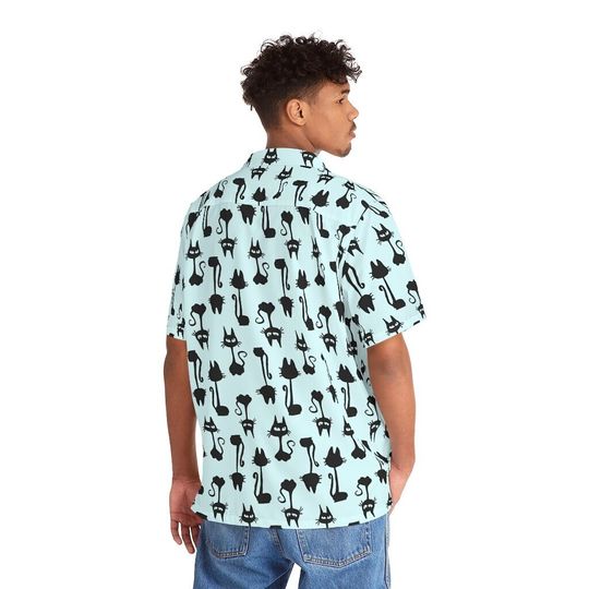 Discover Cat Vibes Vol 4 Button Down Shirt