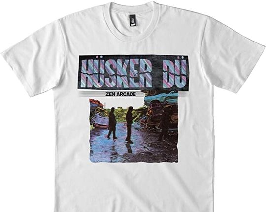 Discover Husker Du Zen Arcade, Quilletotobay T-shirt