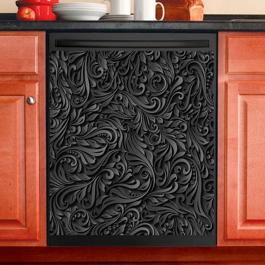 Discover Beautiful Dark Dishwasher  Cover