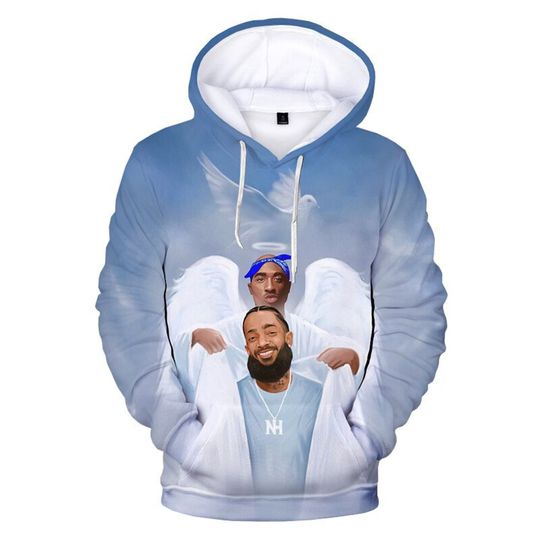 Discover 2PAC Hoodies Rapper Tupac 3D Printed Hooded Sweatshirts