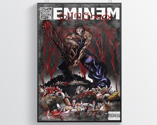 Discover Eminem Poster | Music Poster | Music Lovers