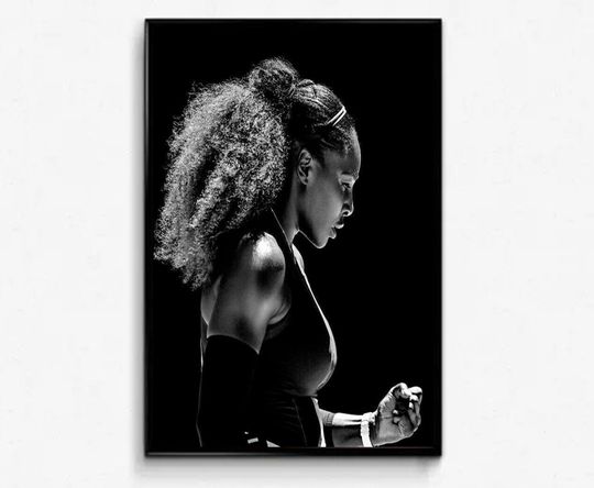 Discover Serena Williams Tennis Sport Poster Wall Decor