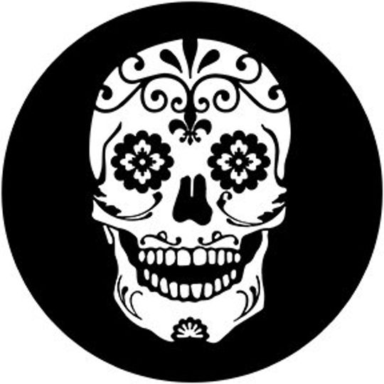 Discover Sugar Skull Spare Tire Cover Spare Tire Cover