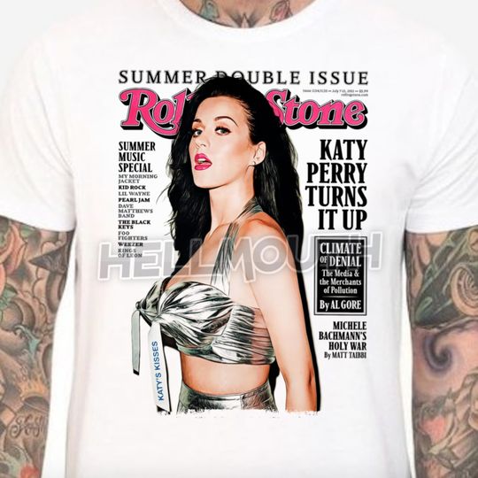 Discover Katy Perry Rolling Stone T-Shirt