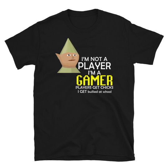 Discover I'm Not A Player I'm A Gamer RuneScape Tee