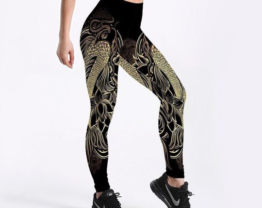 Discover Dragon Printed Leggings