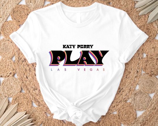Discover Katy Perry T-Shirt , Katy Perry PLAY Vegas tshirt
