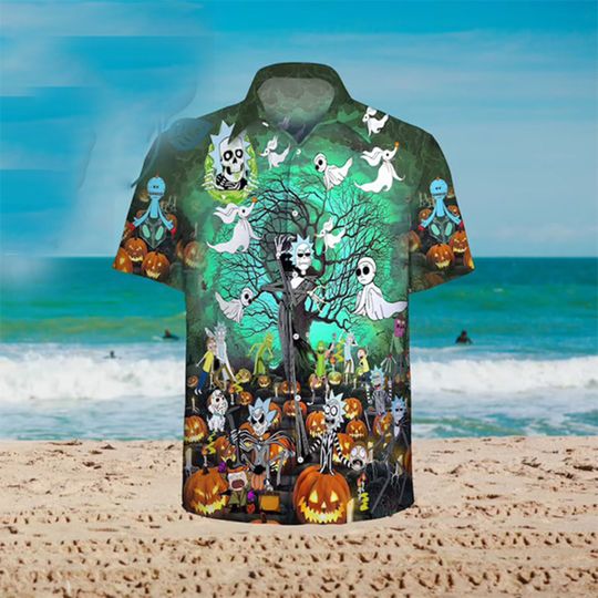 Discover Rick And Morty Hawaii Shirt