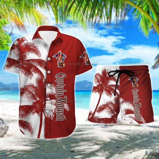 Discover Captain Morgan Hawaiian Shirt Morgan Beach