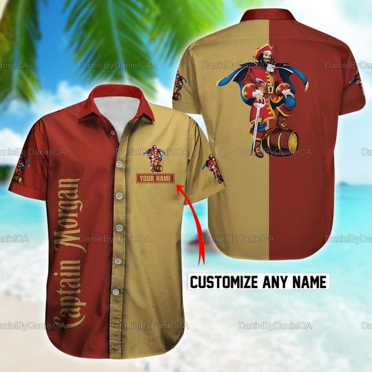 Discover Captain Morgan Button Shirt