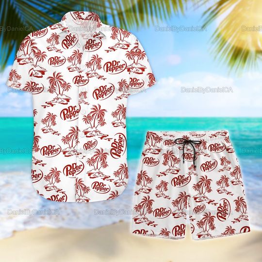 Discover Dr Pepper Hawaiian Shirt