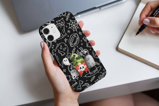 Discover Halloween Garden Gnome iPhone Case