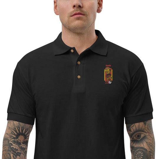 Discover World Cup SPAIN Embroidered Polo Shirt