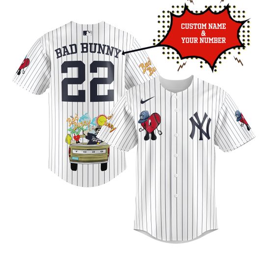 Discover Custom Bad Bunny Jersey, Un Verano Sin Ti Baseball Jersey