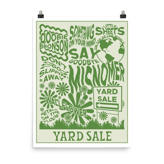 Discover Yard Sale Poster