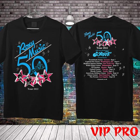 Discover Roxy Music Announce 50Th Anniversary Tour 2022  T-Shirt