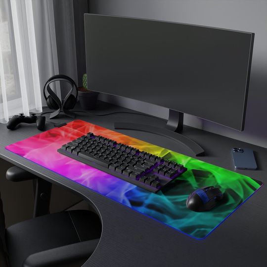 Discover LED Gaming Mouse Pad