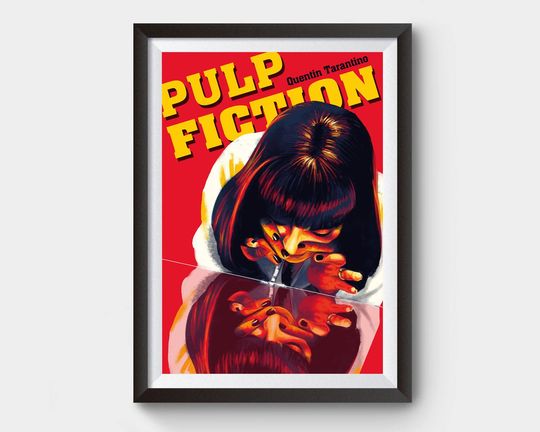 Discover Quentin Tarantino, Pulp Fiction, Poster