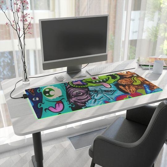 Discover LED Gaming Mouse Pad