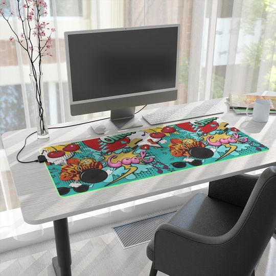 Discover LED Gaming Mouse Pad
