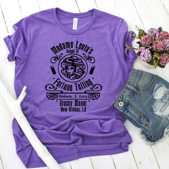 Discover Madame Leota's School Of Fortune Telling Shirt