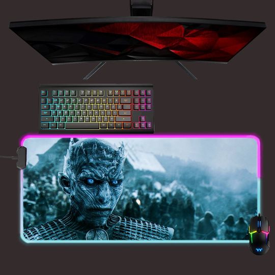 Discover Game of thrones LED RGB mouse pads
