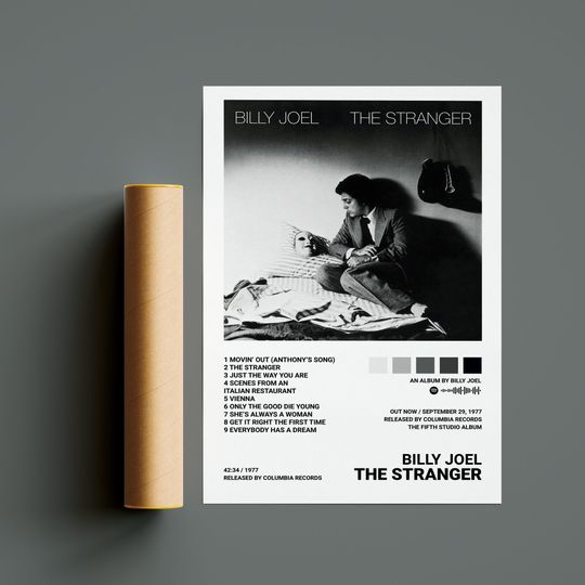 Discover Billy Joel Posters / The Stranger Poster