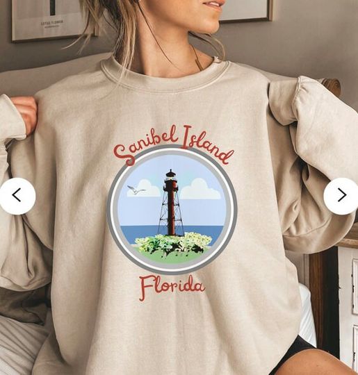 Discover Sanibel Strong Donation Sweatshirt - Sanibel Island Comfort Colors Sweatshirt