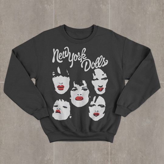 Discover New York Dolls New York Dolls Rock Band Sweatshirt