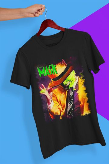 Discover The Mask T-Shirt, The Mask Movie Poster T Shirt