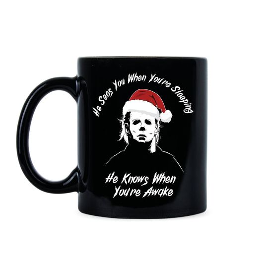 Discover Michael Myers Christmas Michael Myers Mug