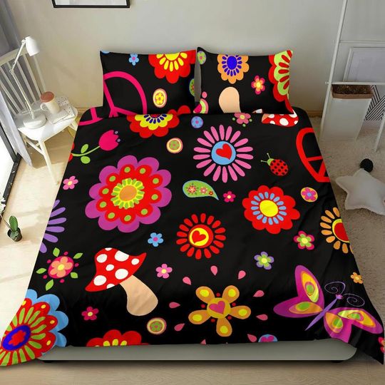 Discover 70s Hppie Bedding Set