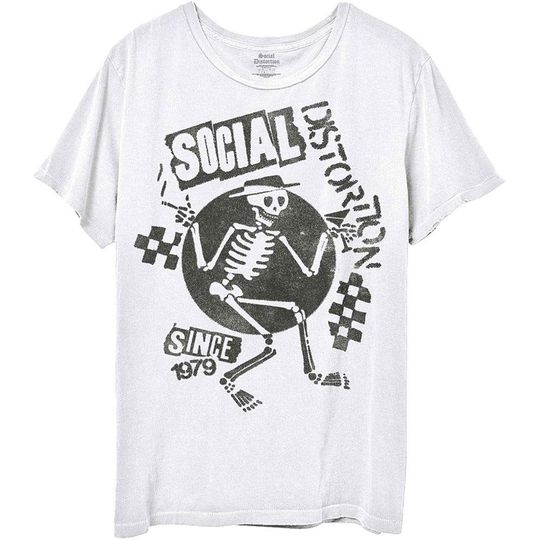 Discover Social Distortion Unisex T-Shirt: Speakeasy Checkerboard