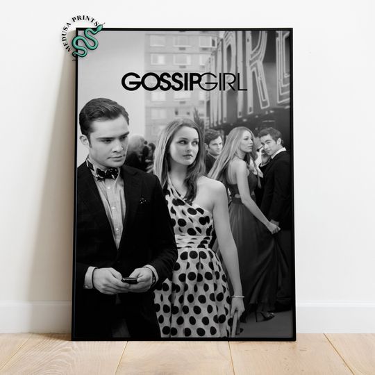Discover Gossip Girl Poster, Serena van der Woodsen Wall Art, TV Series Poster