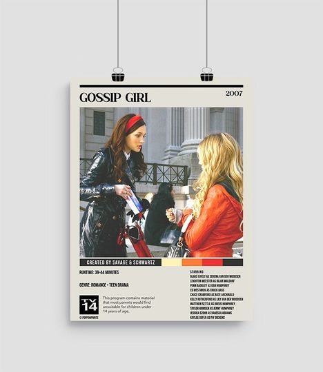 Discover Gossip Girl | Blair & Serena | TV Show Poster