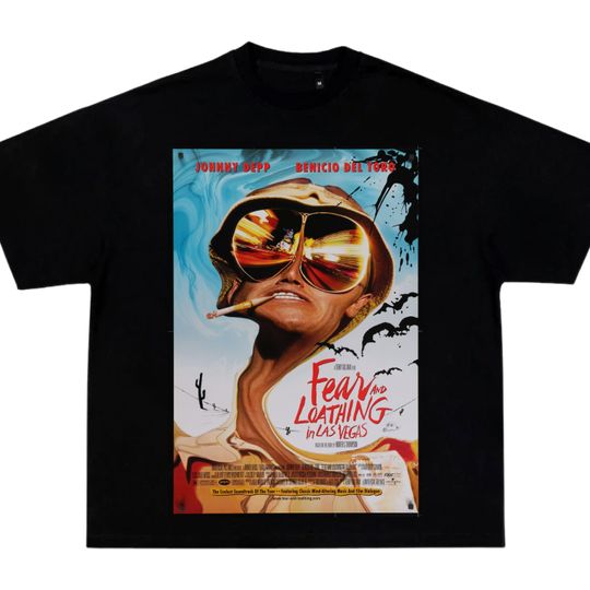 Discover Fear and Loathing in Las Vegas (1998) Movie T-Shirt