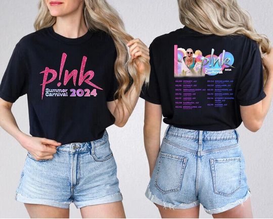 Discover Pink Tour 2024 Summer 2024 Shirt
