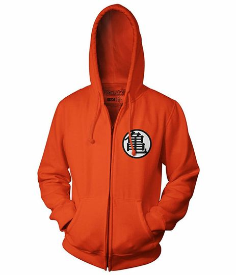 Discover Dragon Ball Kame Hoodie, 3D Zip Hoodie