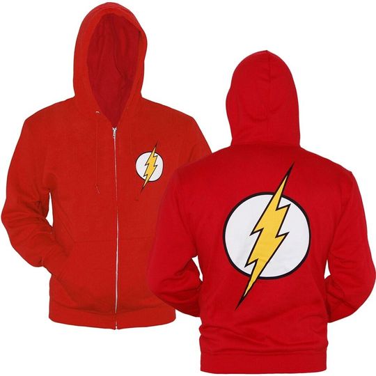 Discover Flash Hoodie, 3D Zip Hoodie