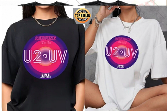 Discover U2 Sphere Vegas Las Tour 2023 T-Shirt
